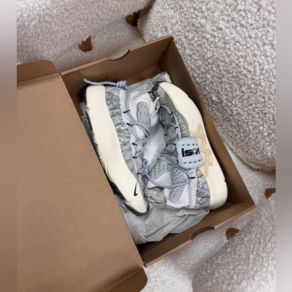 Nike ISPA Sense Flyknit Phantom Black women’s size 6.5 - Picture 16 of 16